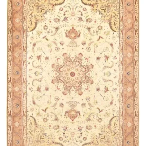 Dywan perski - Tabriz - Królewski - 300 x 200 cm - jasny beż