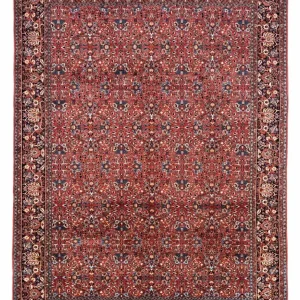 Dywan perski - Tabriz - Królewski - 346 x 250 cm - czerwony