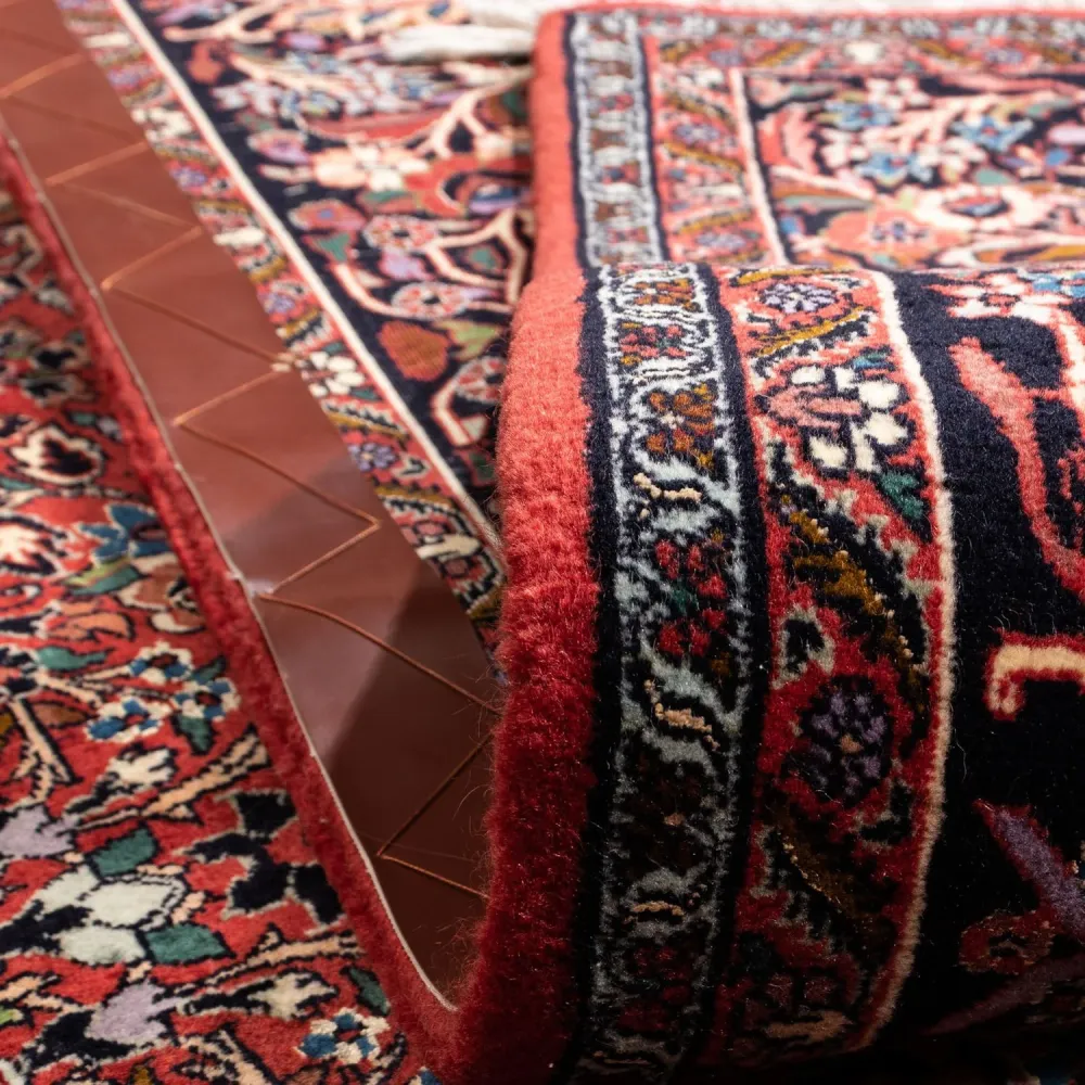 Dywan perski - Tabriz - Królewski - 346 x 250 cm - czerwony