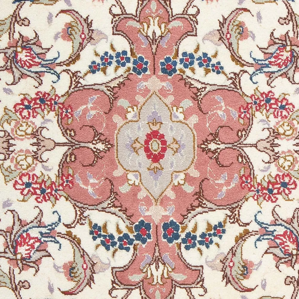Dywan perski - Tabriz - Królewski - 90 x 60 cm - beżowy