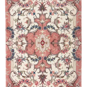 Dywan perski - Tabriz - Królewski - 90 x 60 cm - beżowy