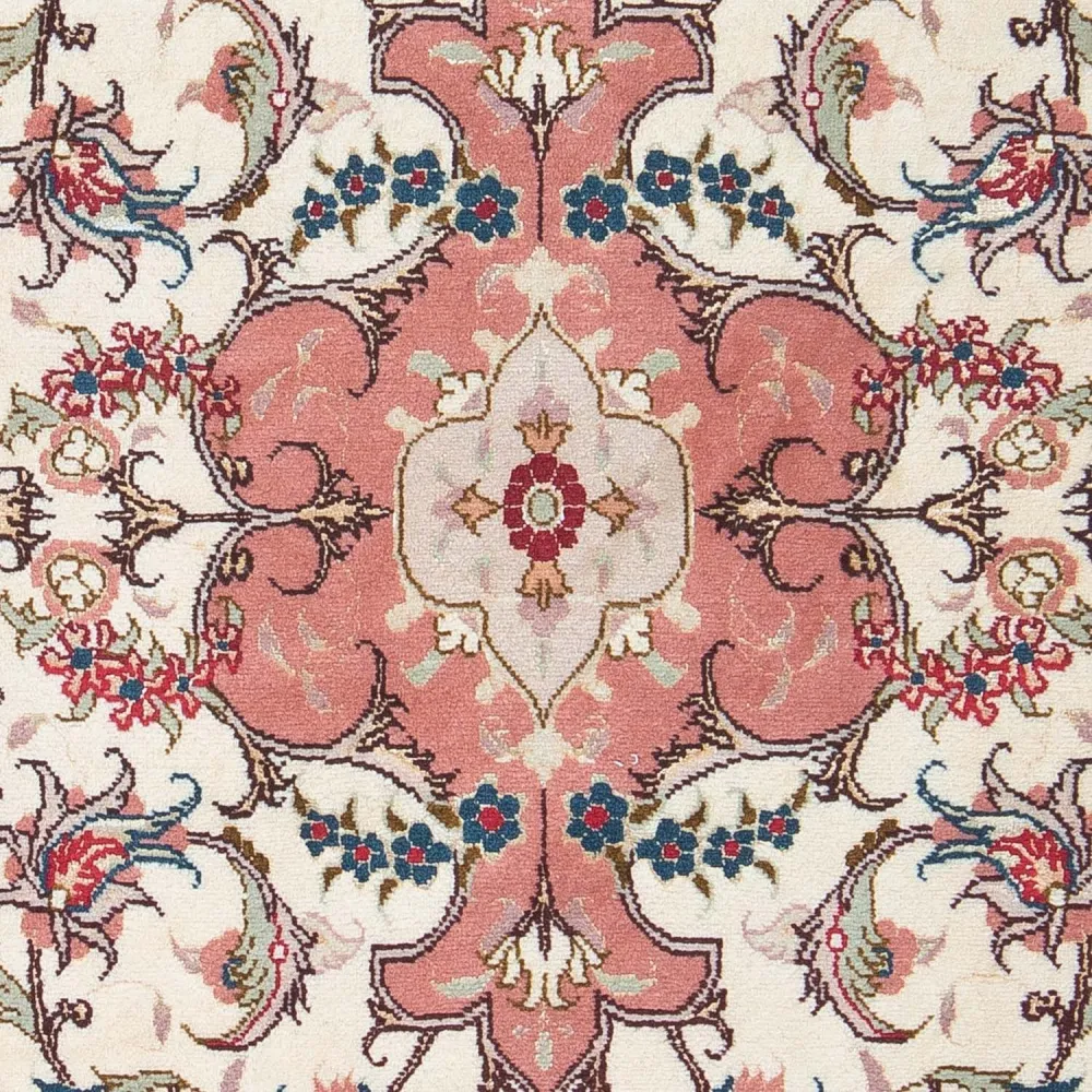 Dywan perski - Tabriz - Królewski - 90 x 60 cm - beżowy