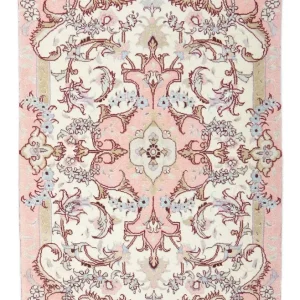 Dywan perski - Tabriz - Królewski - 91 x 60 cm - beżowy