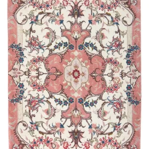 Dywan perski - Tabriz - Królewski - 90 x 60 cm - beżowy