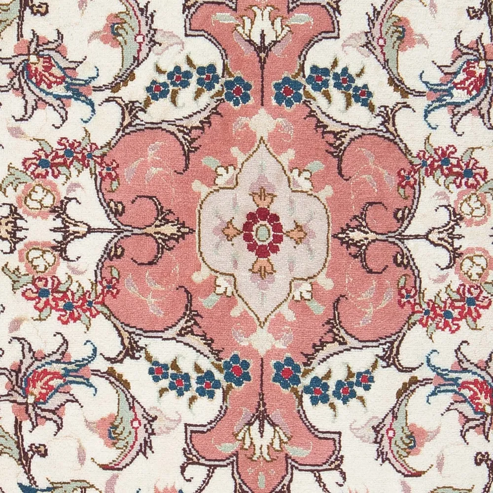 Dywan perski - Tabriz - Królewski - 90 x 60 cm - beżowy