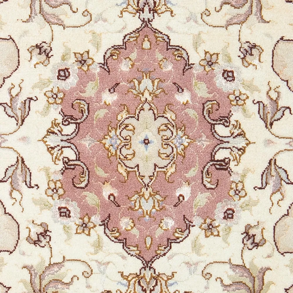 Dywan perski - Tabriz - Królewski - 89 x 60 cm - beżowy