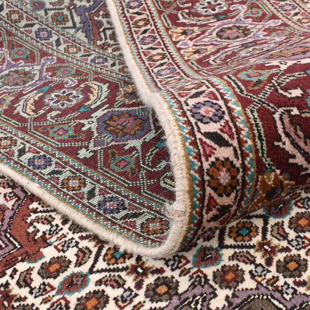 Dywan perski - Tabriz - Królewski kwadratowy - 204 x 200 cm - brązowy