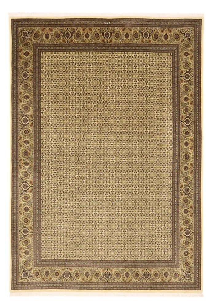 Dywan perski - Tabriz - Królewski - Royal - 289 x 200 cm - ciemny beż