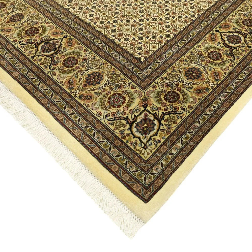 Dywan perski - Tabriz - Królewski - Royal - 289 x 200 cm - ciemny beż
