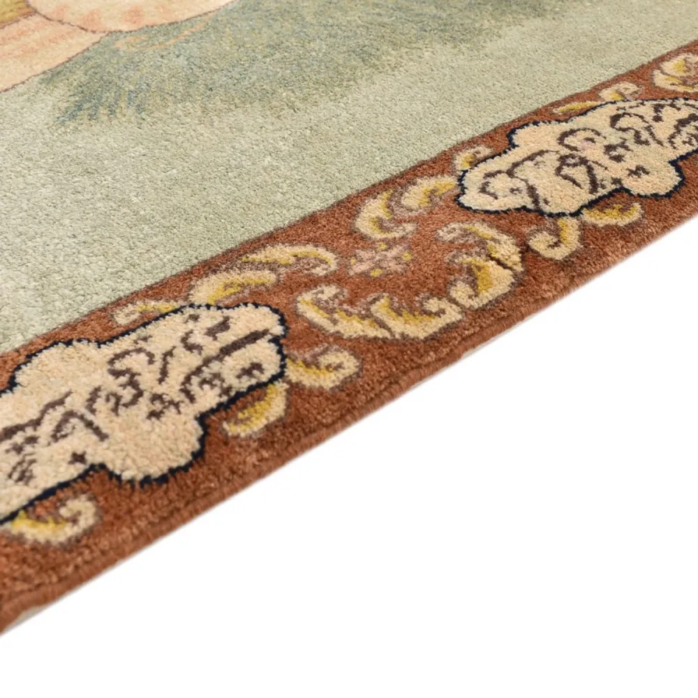 Dywan perski - Tabriz - Królewski - 73 x 56 cm - wielokolorowy