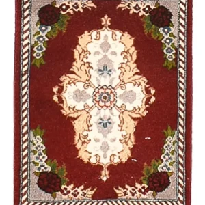 Dywan perski - Tabriz - Premium - 40 x 30 cm - ciemna czerwień