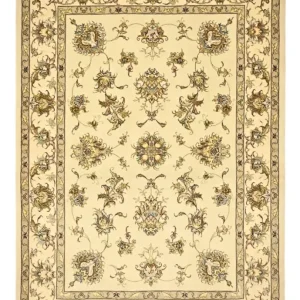 Dywan perski - Tabriz - Royal - 203 x 145 cm - beżowy