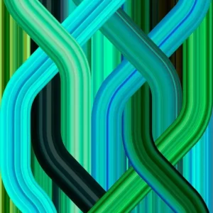 Dywan WAVE zielony