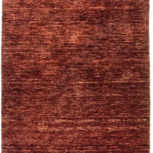 Dywan wełniany - 150 x 104 cm - brązowy