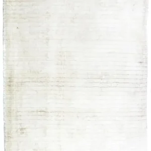 Dywan wełniany - 155 x 89 cm - beżowy