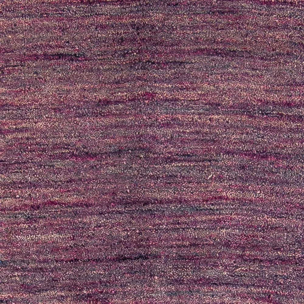 Dywan wełniany - 202 x 143 cm - fioletowy