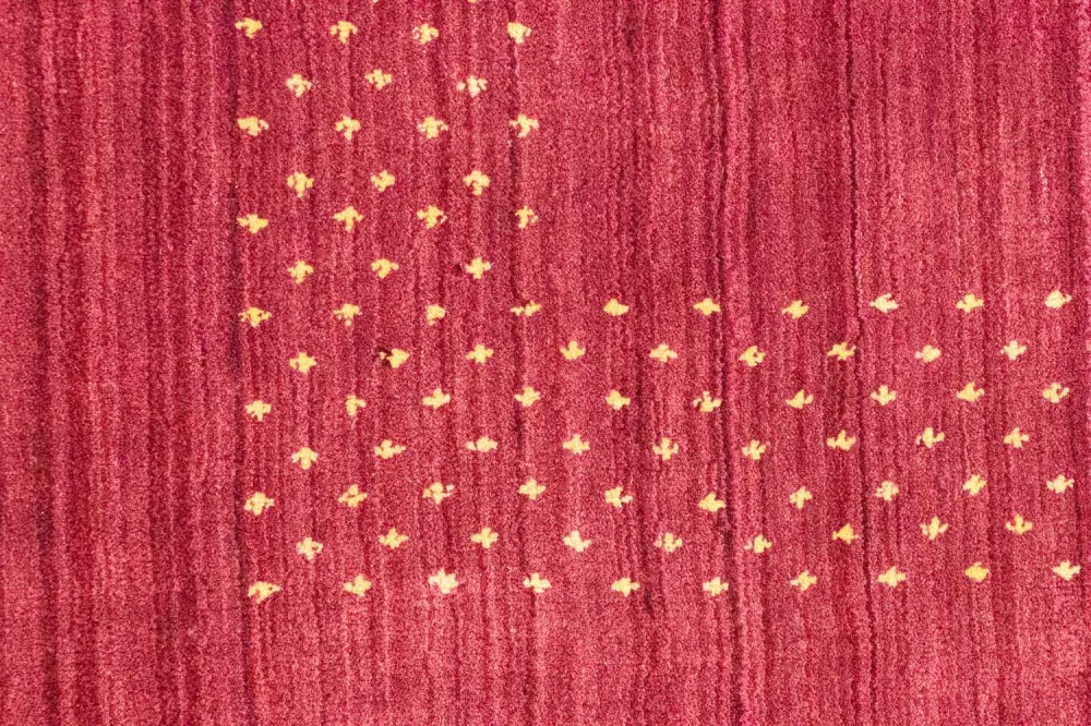 Dywan wełniany - 240 x 170 cm - czerwony