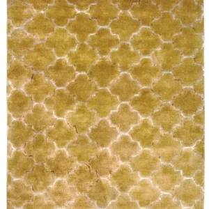Dywan wełniany - 246 x 156 cm - beżowy