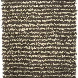 Dywan o wysokim runie - 200 x 124 cm - wielokolorowy