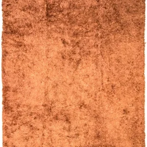 Dywan o wysokim runie - 332 x 178 cm - pomarańczowy