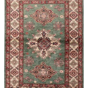 Dywan Ziegler - Kazak - 117 x 85 cm - zielona