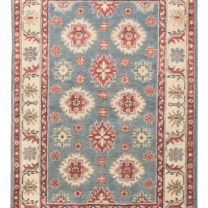 Dywan Ziegler - Kazak - 122 x 80 cm - jasnoniebieski