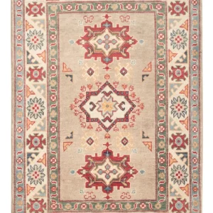 Dywan Ziegler - Kazak - 124 x 82 cm - beżowy