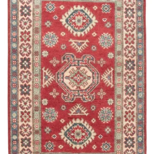 Dywan Ziegler - Kazak - 124 x 80 cm - czerwony