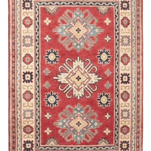 Dywan Ziegler - Kazak - 124 x 82 cm - czerwony