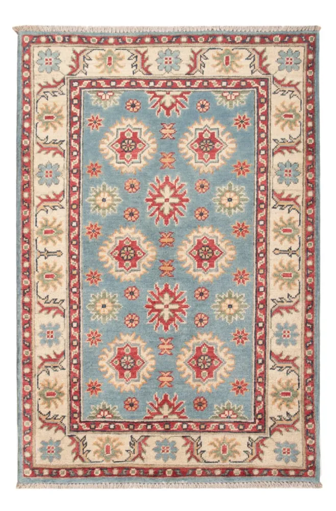 Dywan Ziegler - Kazak - 124 x 81 cm - jasnoniebieski