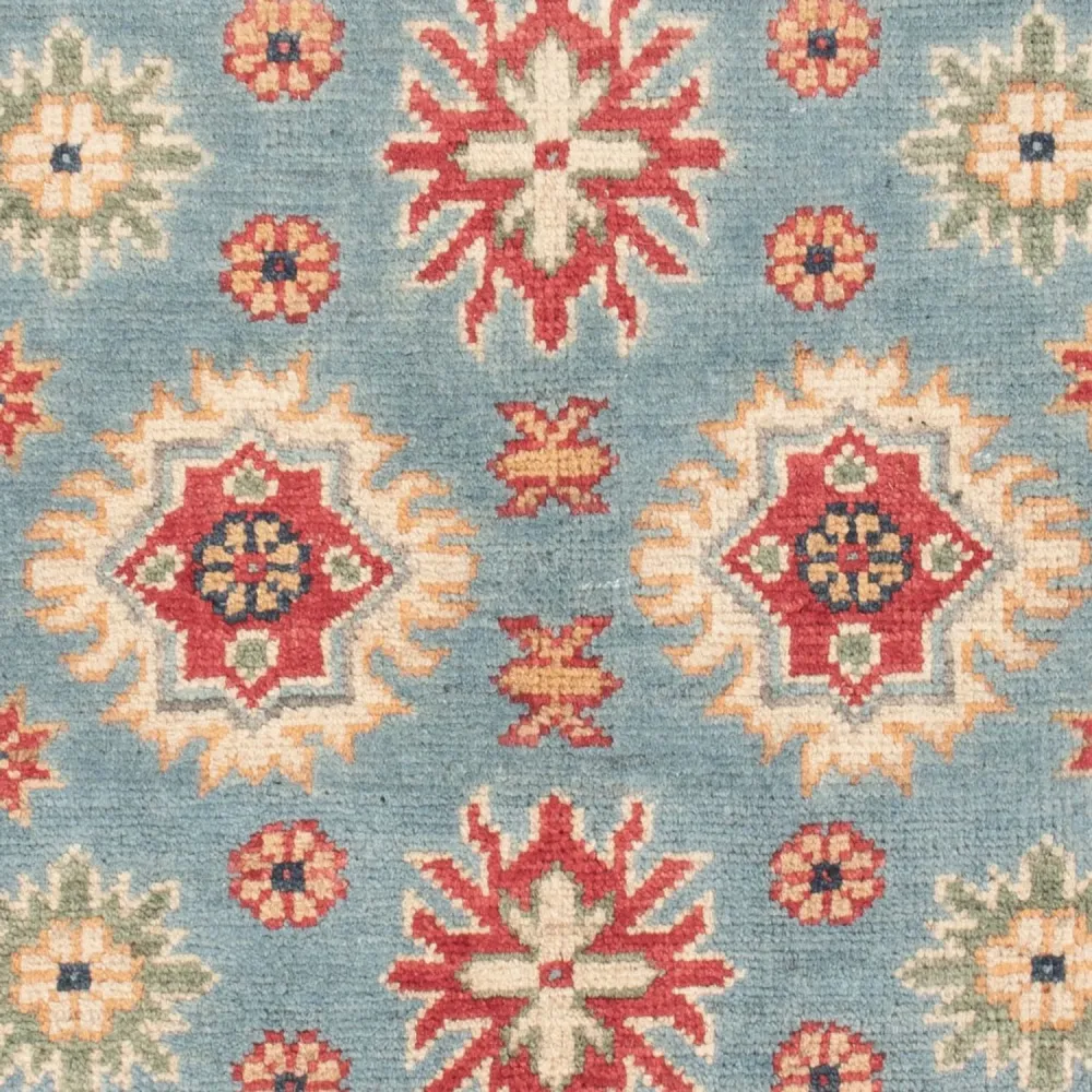 Dywan Ziegler - Kazak - 124 x 81 cm - jasnoniebieski