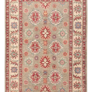 Dywan Ziegler - Kazak - 124 x 85 cm - jasnozielony