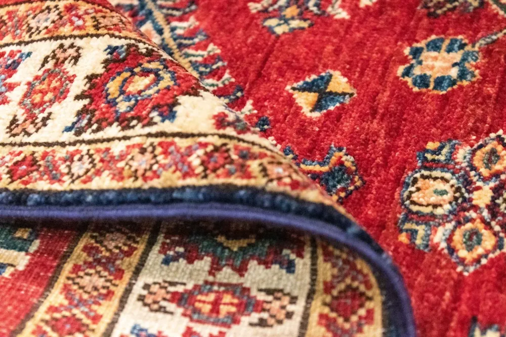 Dywan Ziegler - Kazak - 126 x 87 cm - czerwony