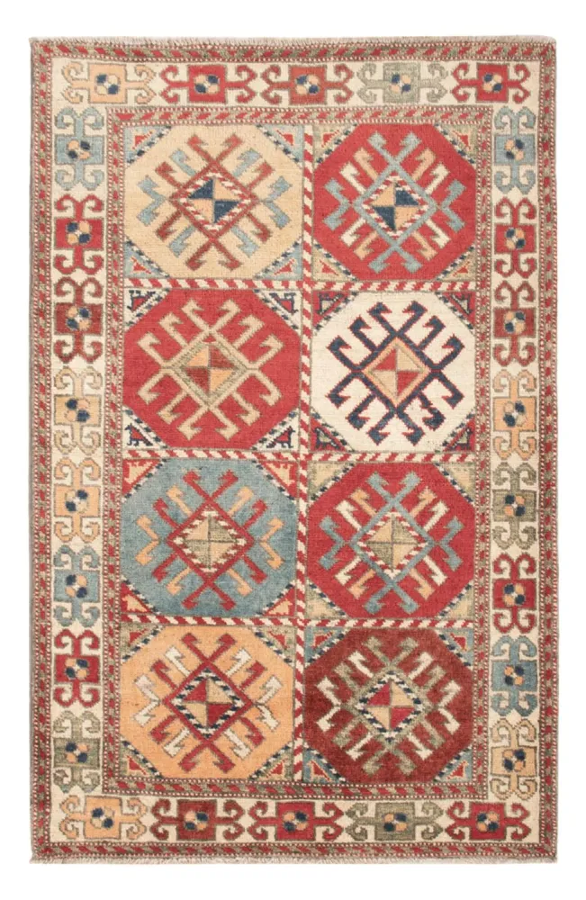 Dywan Ziegler - Kazak - 126 x 82 cm - wielokolorowy