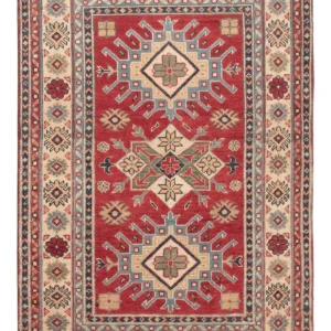 Dywan Ziegler - Kazak - 141 x 103 cm - czerwony