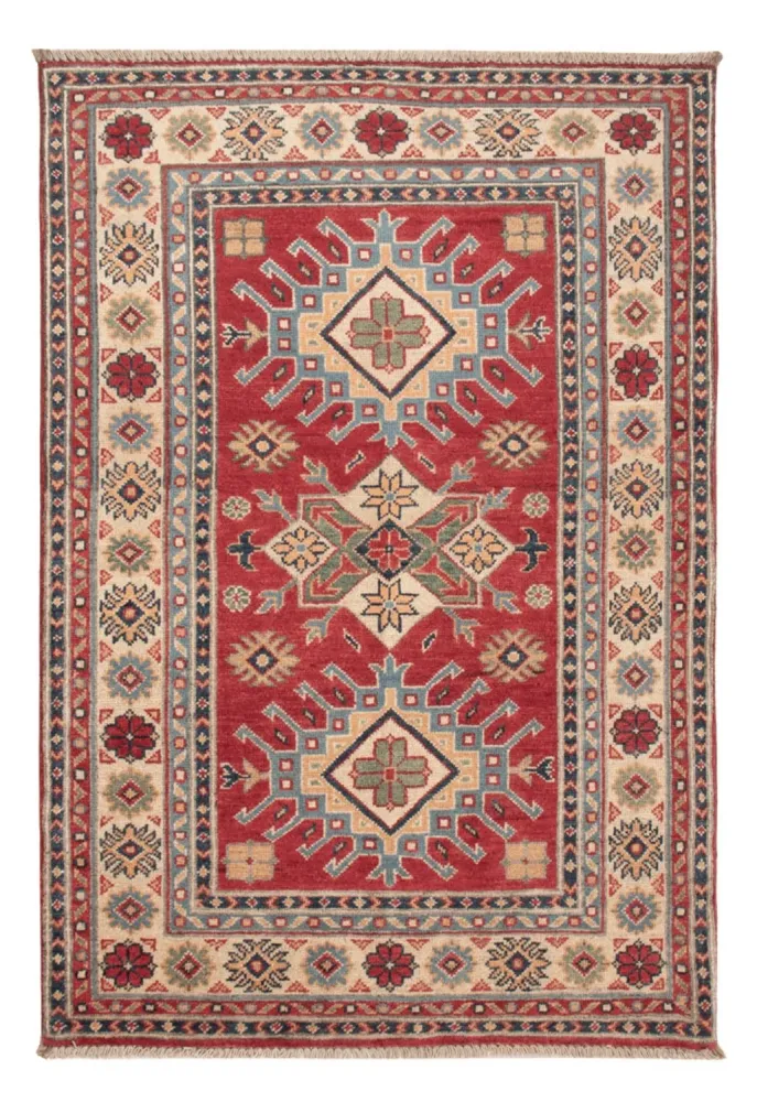Dywan Ziegler - Kazak - 141 x 103 cm - czerwony