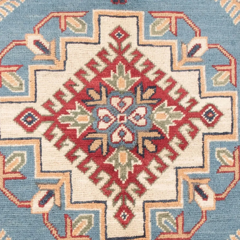 Dywan Ziegler - Kazak - 147 x 100 cm - jasnoniebieski