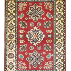 Dywan Ziegler - Kazak - 147 x 97 cm - czerwony