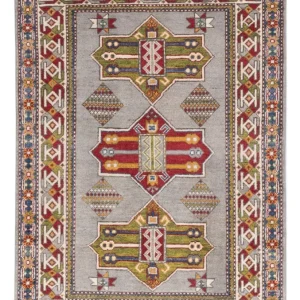 Dywan Ziegler - Kazak - 149 x 101 cm - jasnoniebieski