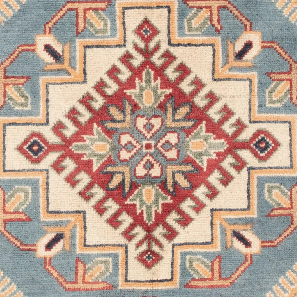 Dywan Ziegler - Kazak - 149 x 97 cm - jasnoniebieski