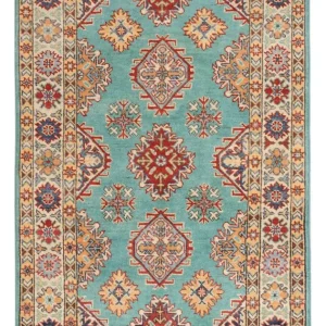 Dywan Ziegler - Kazak - 150 x 91 cm - jasnoniebieski