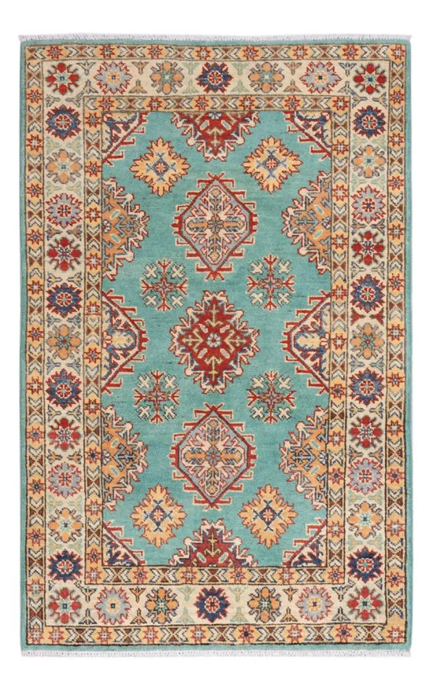 Dywan Ziegler - Kazak - 150 x 91 cm - jasnoniebieski