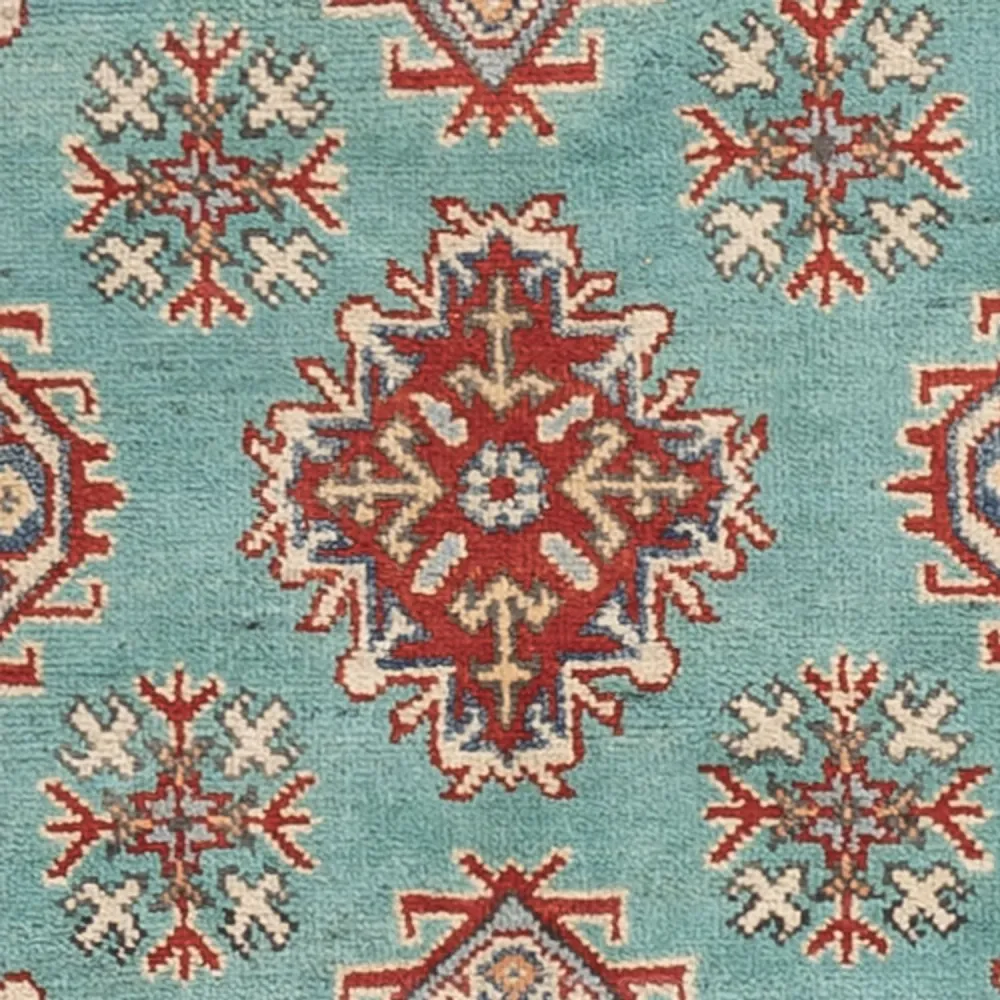 Dywan Ziegler - Kazak - 150 x 91 cm - jasnoniebieski