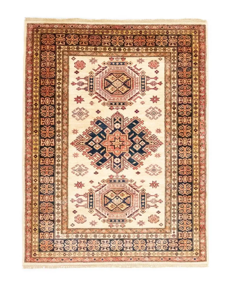Dywan Ziegler - Kazak - 166 x 128 cm - beżowy