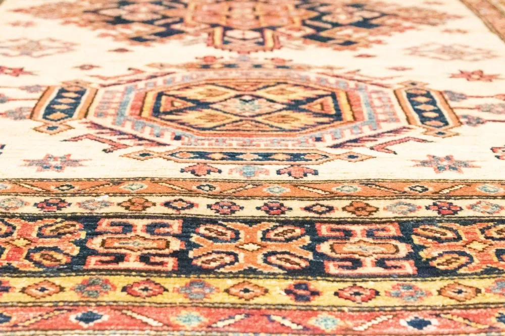 Dywan Ziegler - Kazak - 166 x 128 cm - beżowy