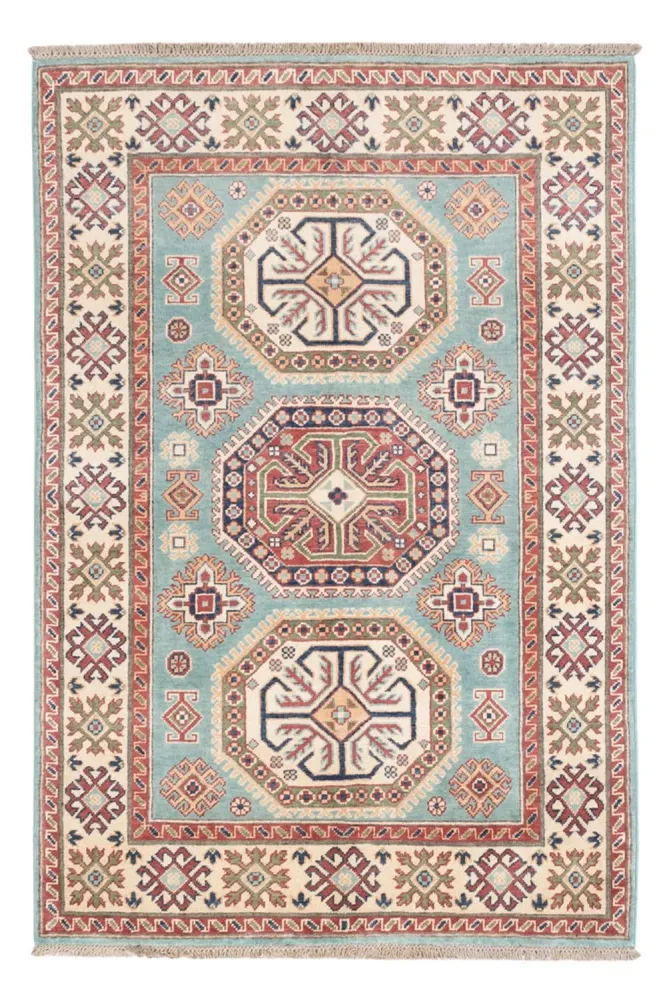 Dywan Ziegler - Kazak - 178 x 120 cm - jasnoniebieski