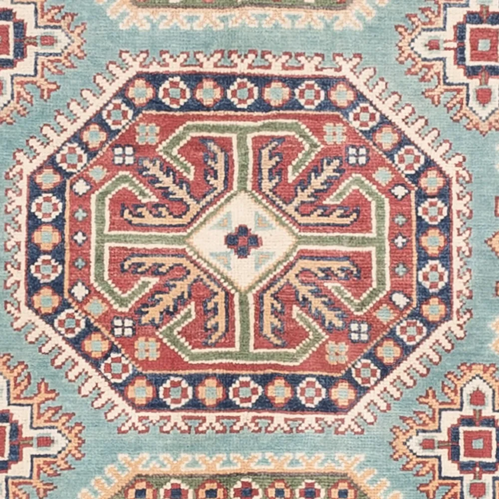 Dywan Ziegler - Kazak - 178 x 120 cm - jasnoniebieski