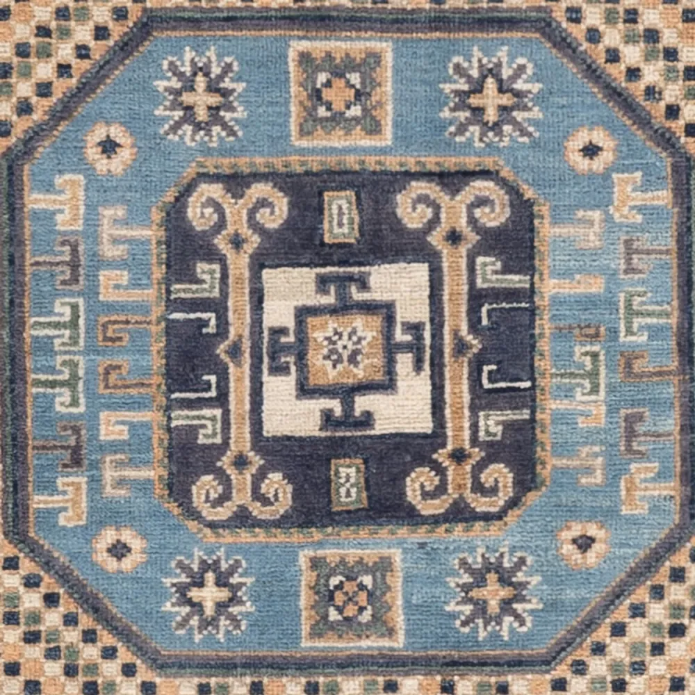 Dywan Ziegler - Kazak - 180 x 117 cm - ciemnoniebieski