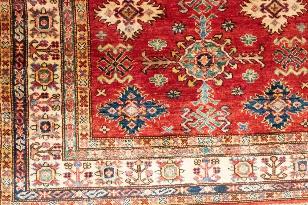 Dywan Ziegler - Kazak - 181 x 117 cm - pomarańczowy