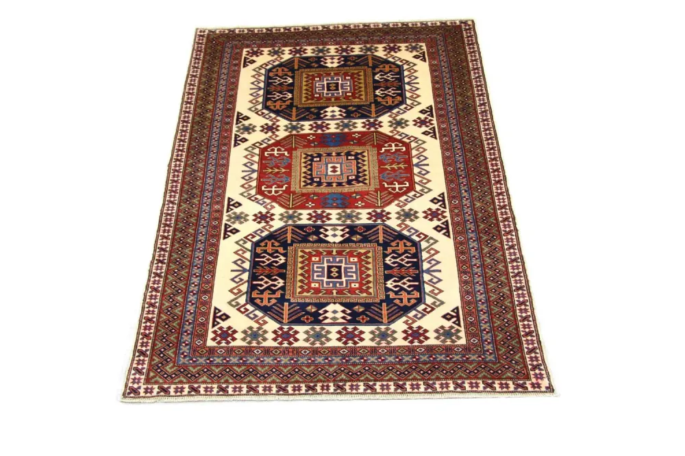 Dywan Ziegler - Kazak - 182 x 125 cm - beżowy